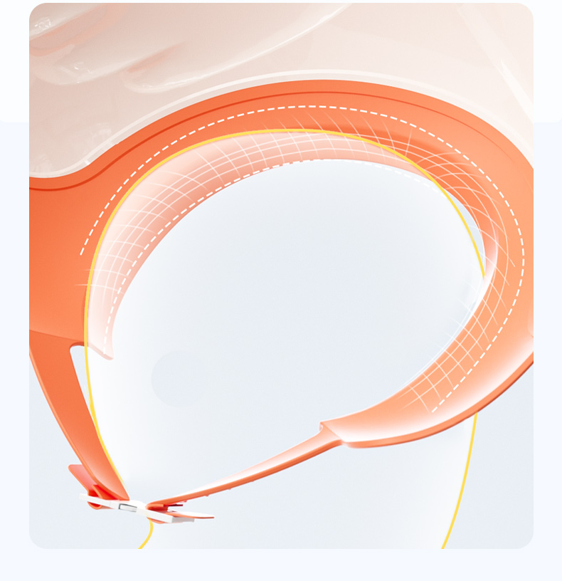 Factory Supply Adjustable Soft Protect Eyes Ears Baby Shower Cap