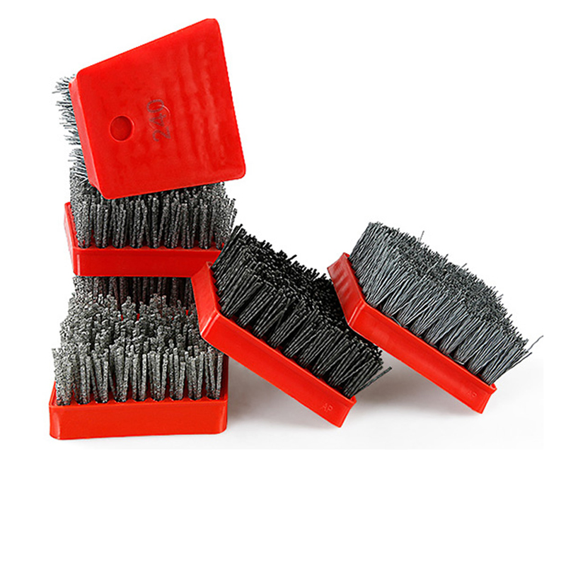 Diamond Abrasive Polishing Brushes Fickert Strong Steel Wire Brushes for Polishing Antique Granite/Marble