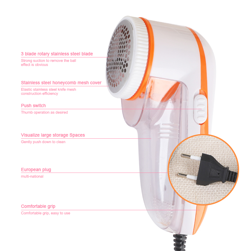 Three-Blade Lint Remover Machine Electric Fabric Lint Remover Professional Plug-in Fabric Shaver
