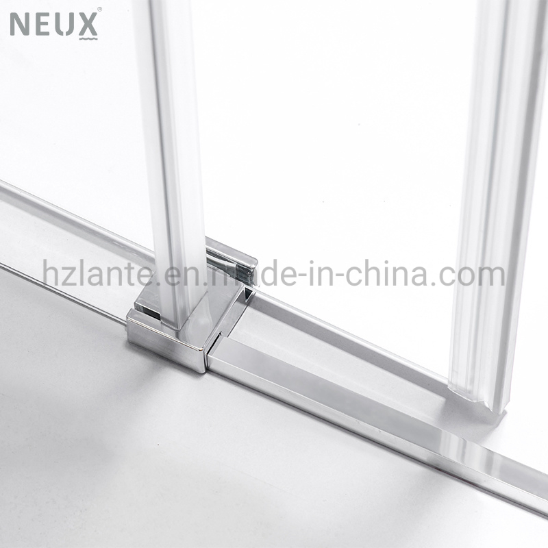 Italian Design High Quality Tempered Glass Sliding Shower Door (L5504-B)