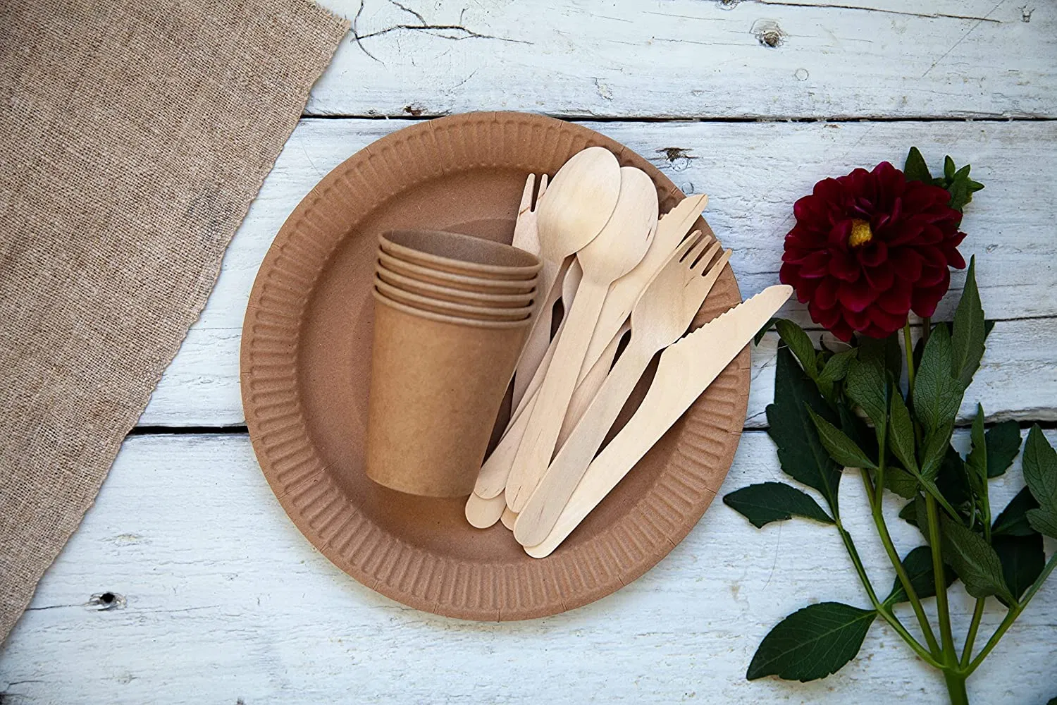 Wholesale Healthy Hygienic Artistic Wood Mini Disposable Wooden Dessert Fork