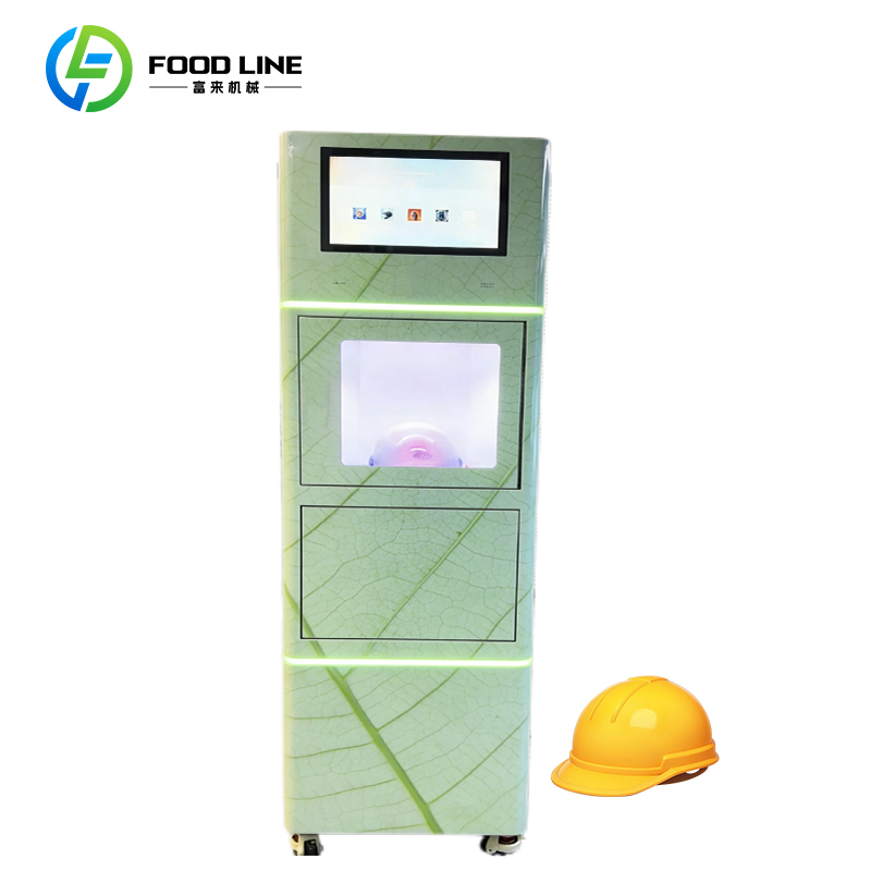 Fully Automatic Smart Self Service Commercial Helmet Cleaning Vending Machine