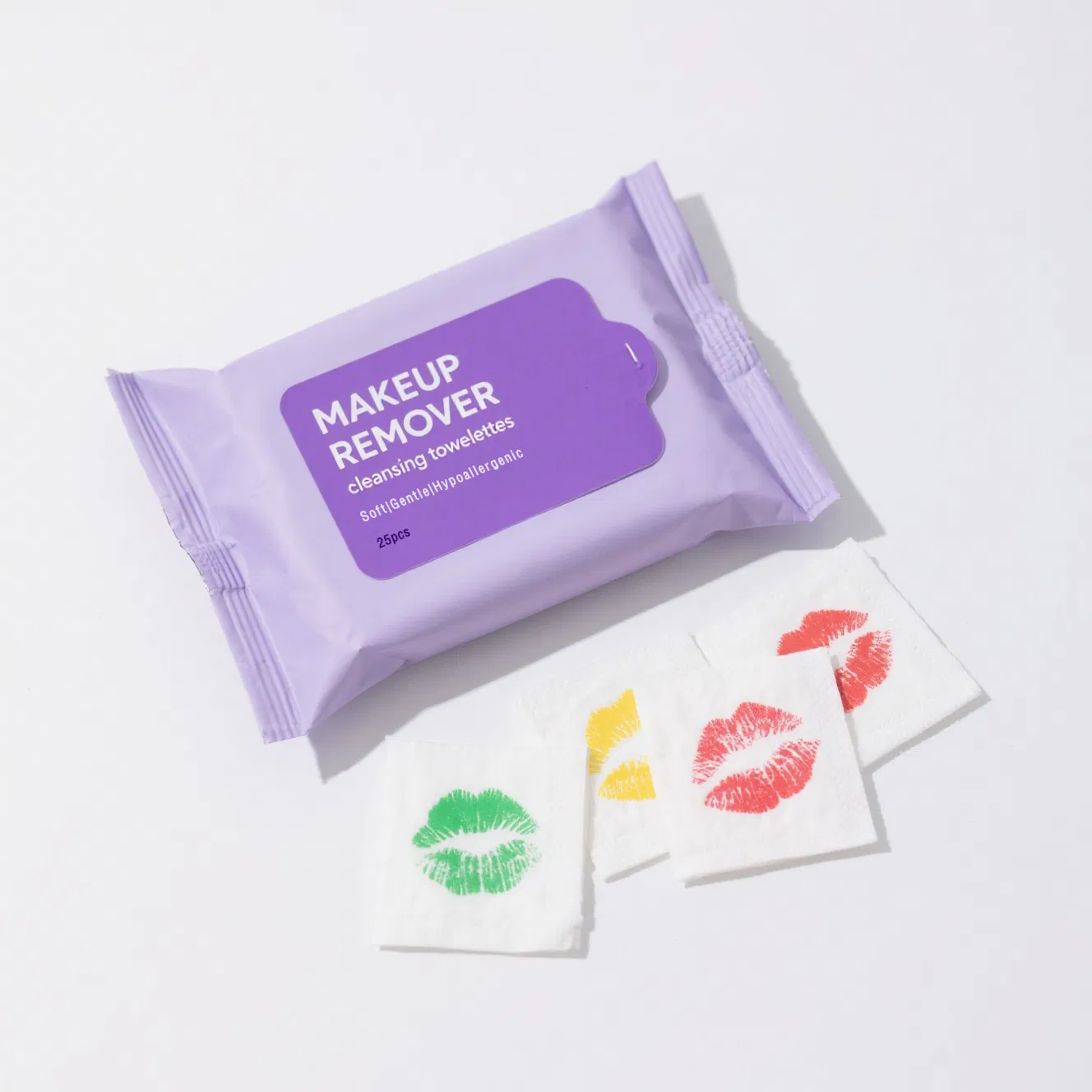 Biokleen OEM Skin Care Facial Makeup Remover Wipes Disposable Face Cleansing Wipes