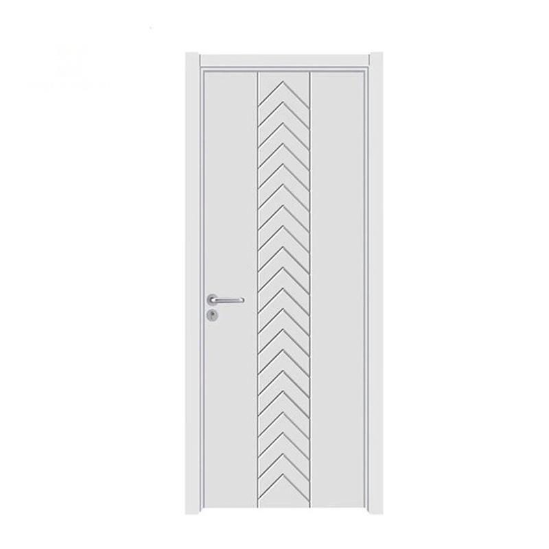 Economy-Style Interior Waterproof Carbon Crystal Frame and Wooden Frame Entrance Doors