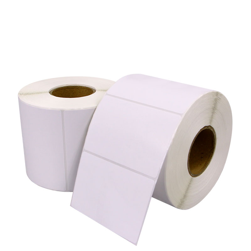 Coated Thermal Transfer Ribbon Adhesive Paper Label for Print Barcode Qr Code