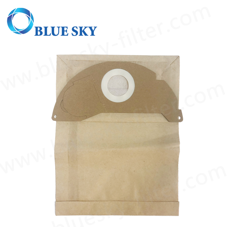 Brown Paper Dust Collect Filter Bag for Karchers A2000, A2099, Wd2.000, Wd2399 Vacuum Cleaner