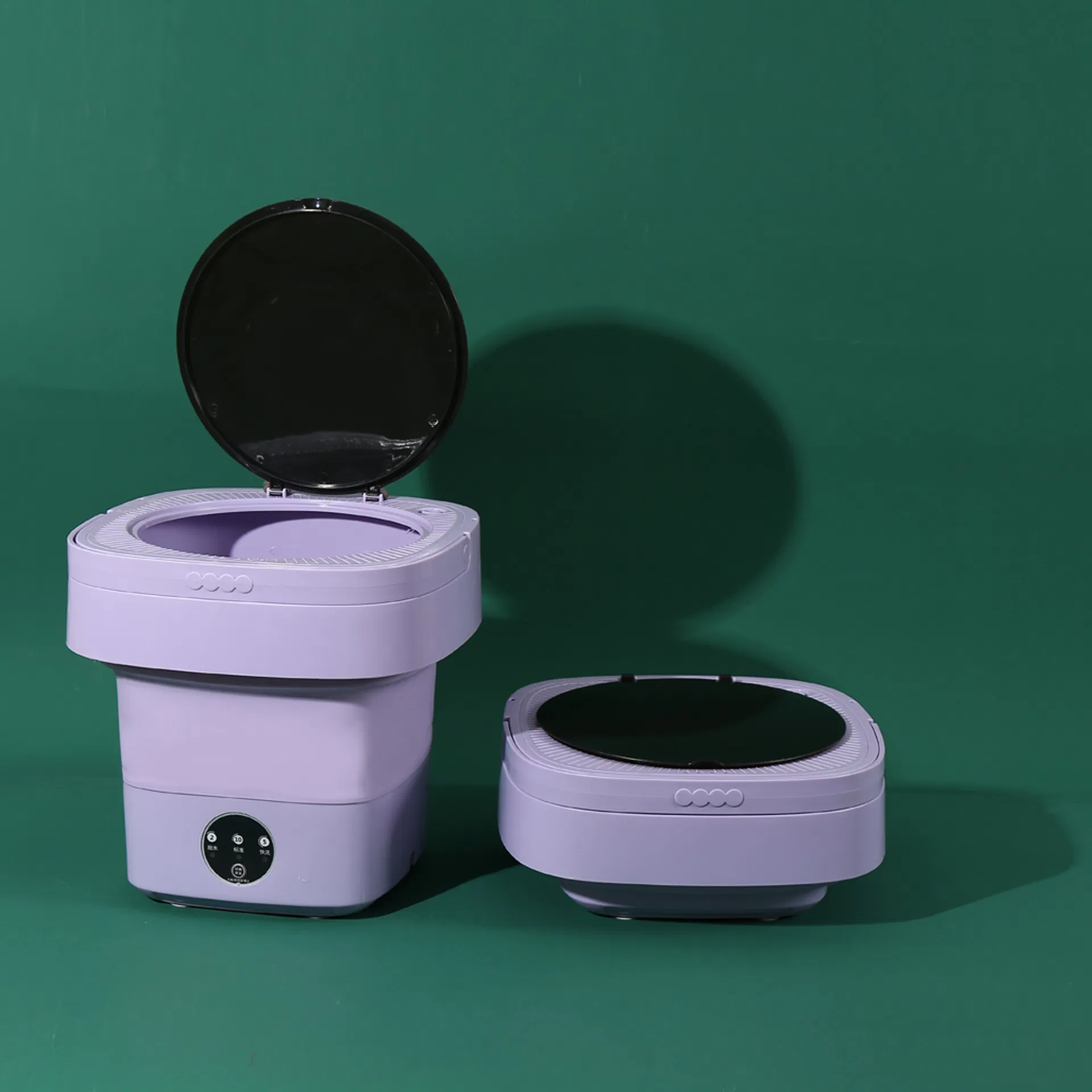 Portable Maternal and Infant Blue Light Mini Underwear Folding Washing Machine