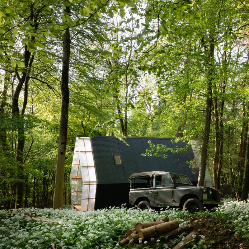 Modular Prefabricated House Light Steel Frame Invisible Cabin Hotel Tiny Home