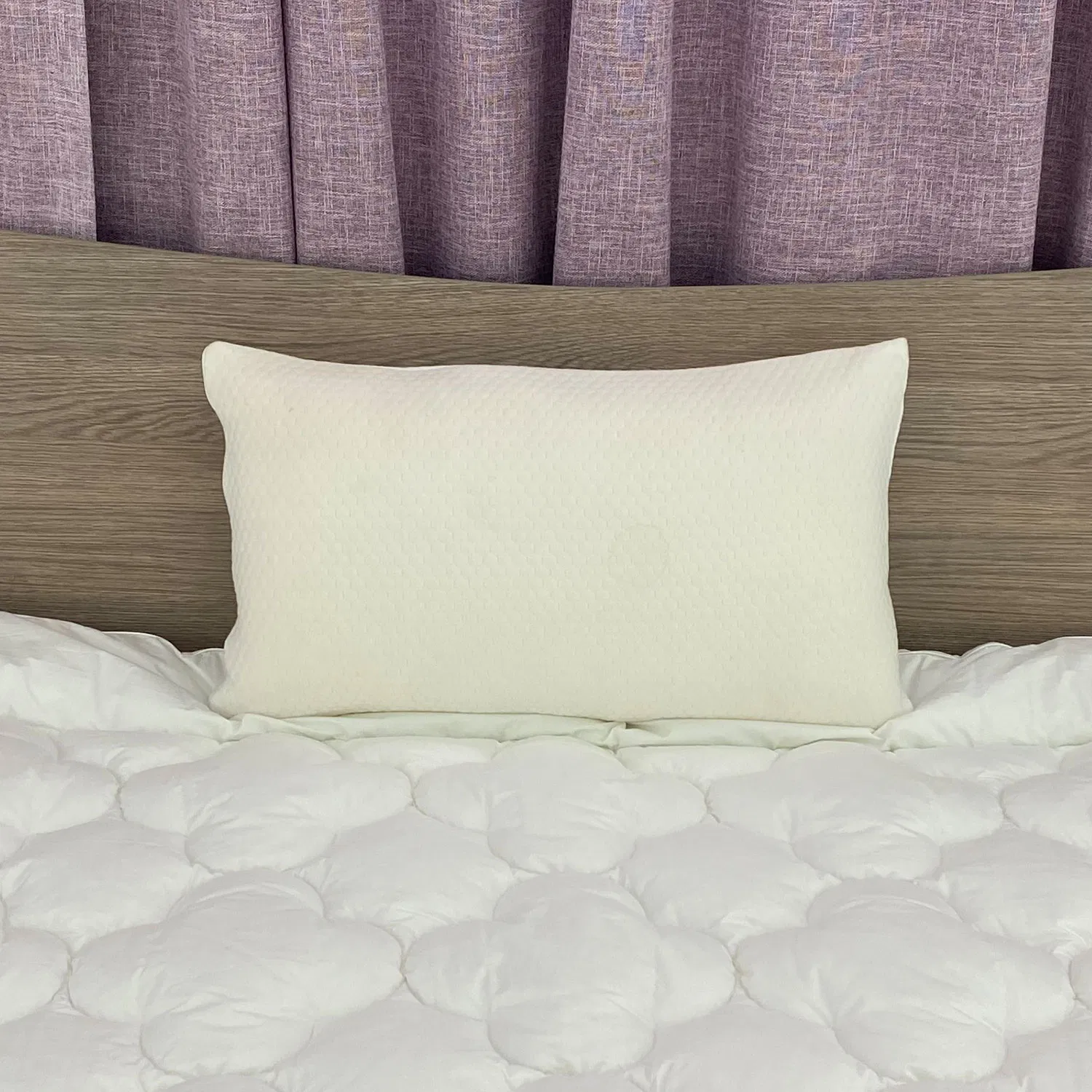 Airmesh Shell Shredded Foam Insert Bed Pillow for Home Adult Children Use