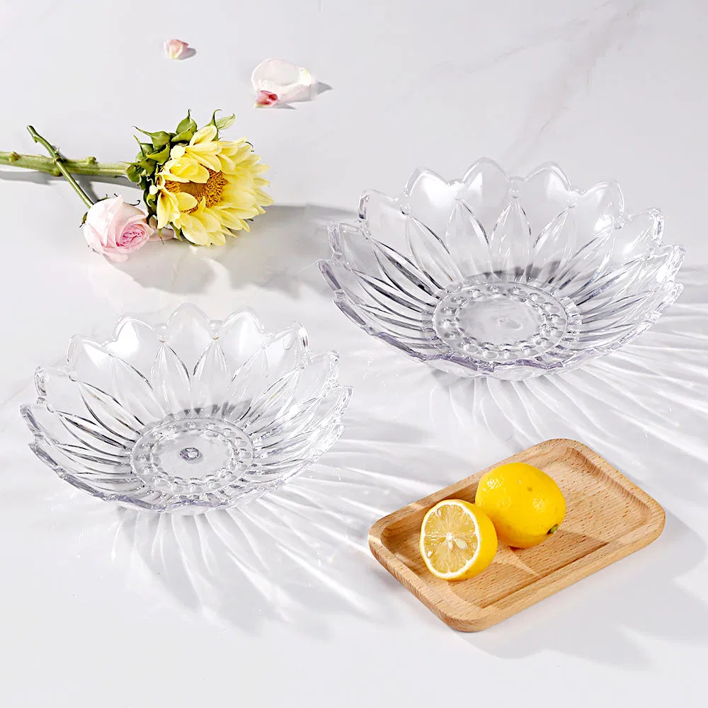 Deep Composite Plastic Fruit Plate Large Capacity Fruit Plate Bread Tray