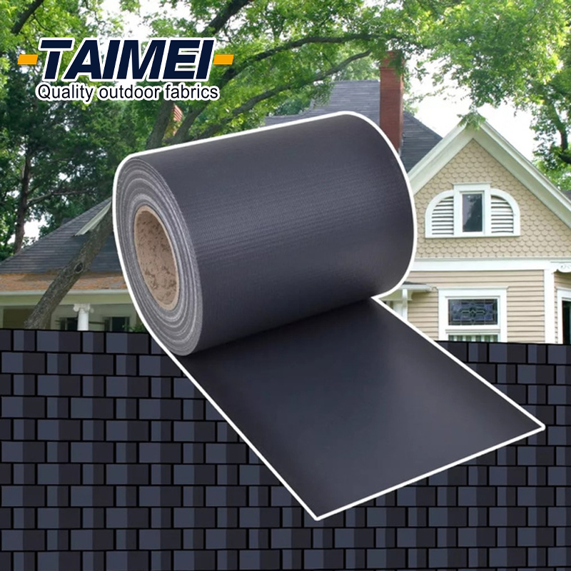 19cmx35m, 19cmx50m, 19cmx70m PVC Tarpaulin Flexible PVC Stripe Fabric Privacy Screen Fence for Garden Fence