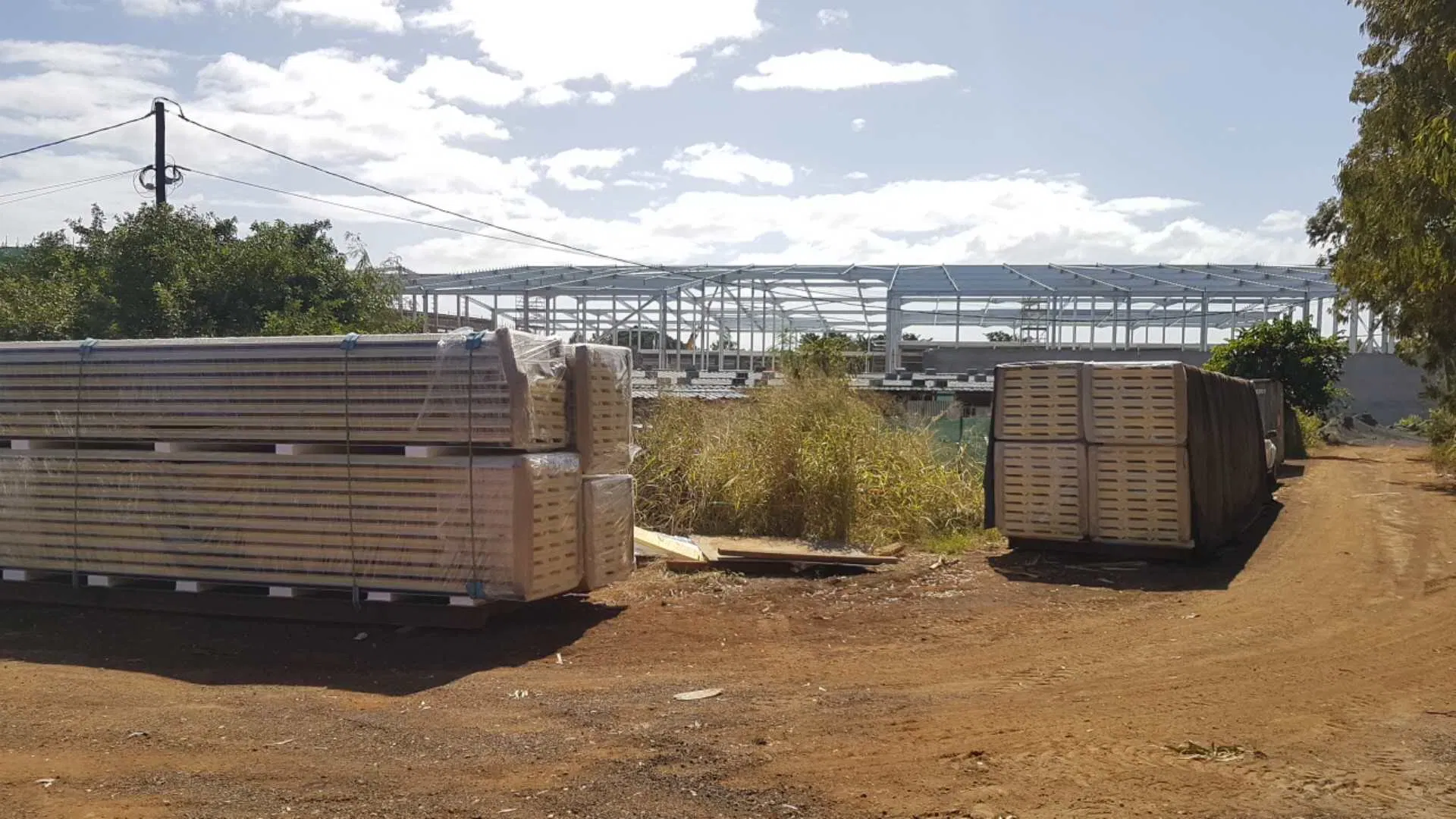 Prefabricated Steel Structure Frame Supermarket