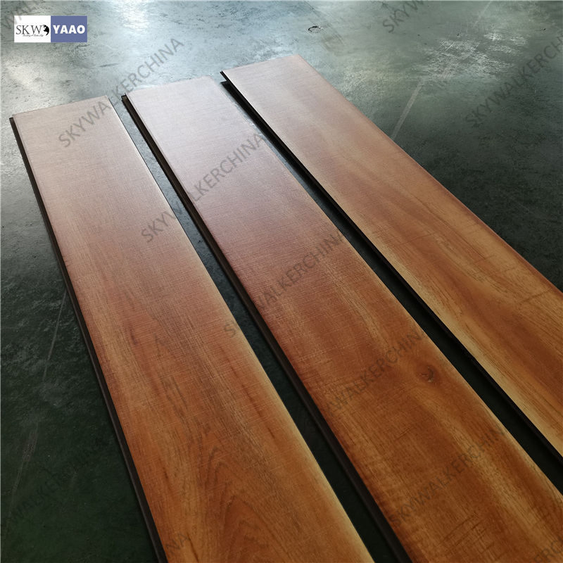 Residential Waterproof Wooden Laminate Flooring HDF Flooring Laminate Factory Direct Sale Skw