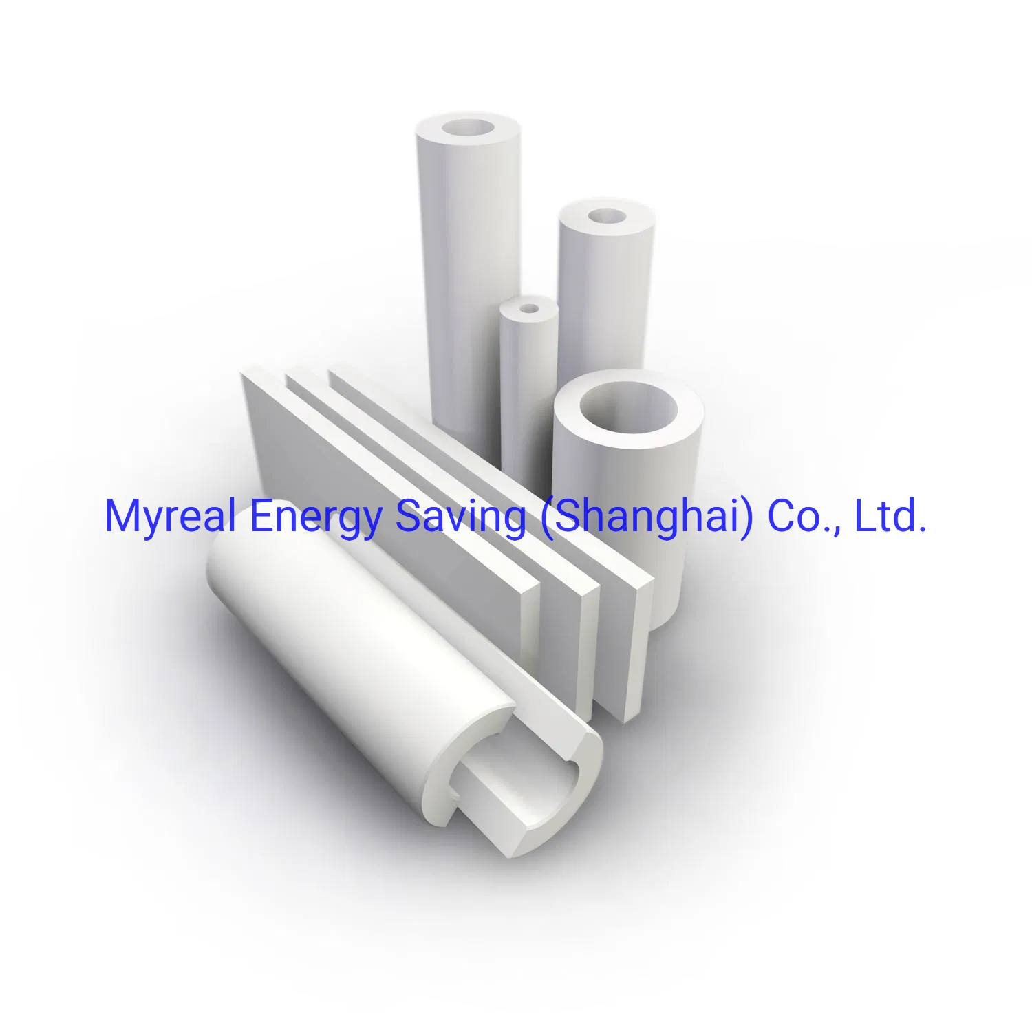 White Rigid Heatproof Calcium Silicate Pipe Insulation for Equipment