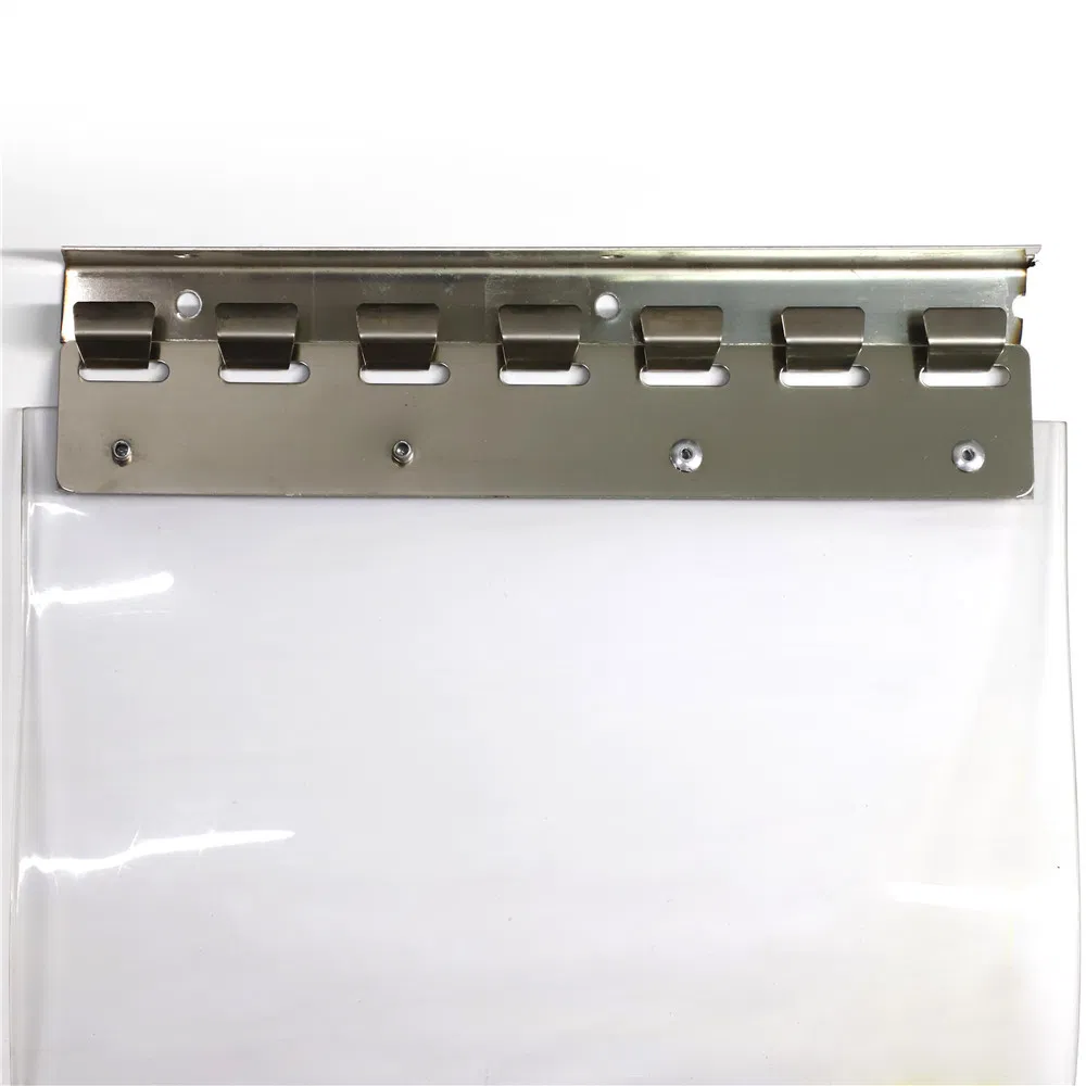 EU Style Stainless Hook on Hanging System SS304 for PVC Strip Curtain