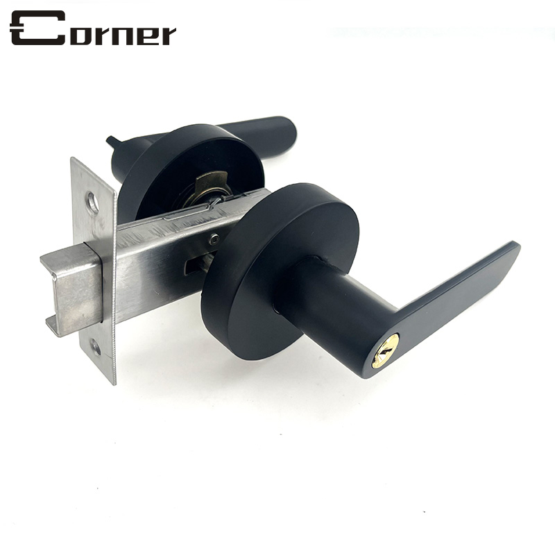 Patented Deadbolt Zinc Alloy American Standard Door Handle with Lock