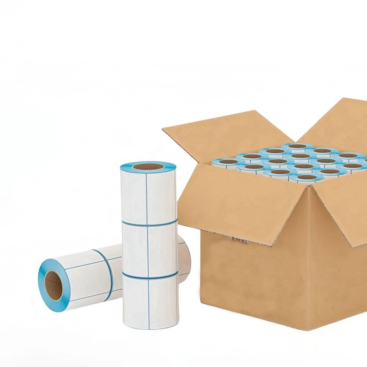 Thermal Self-Adhesive Label Paper for Supermarket Labels (customizable in size)