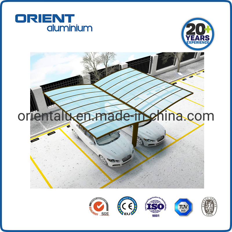 3.3mm Polycarbonate Solid Sheet Sheet Customzied Aluminium Car Shelter for Wholesaler