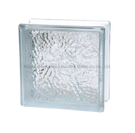 Clear Color Tinted Decorative Glass Block for Glass Partition Wall From 17 Years China Glass Supplier