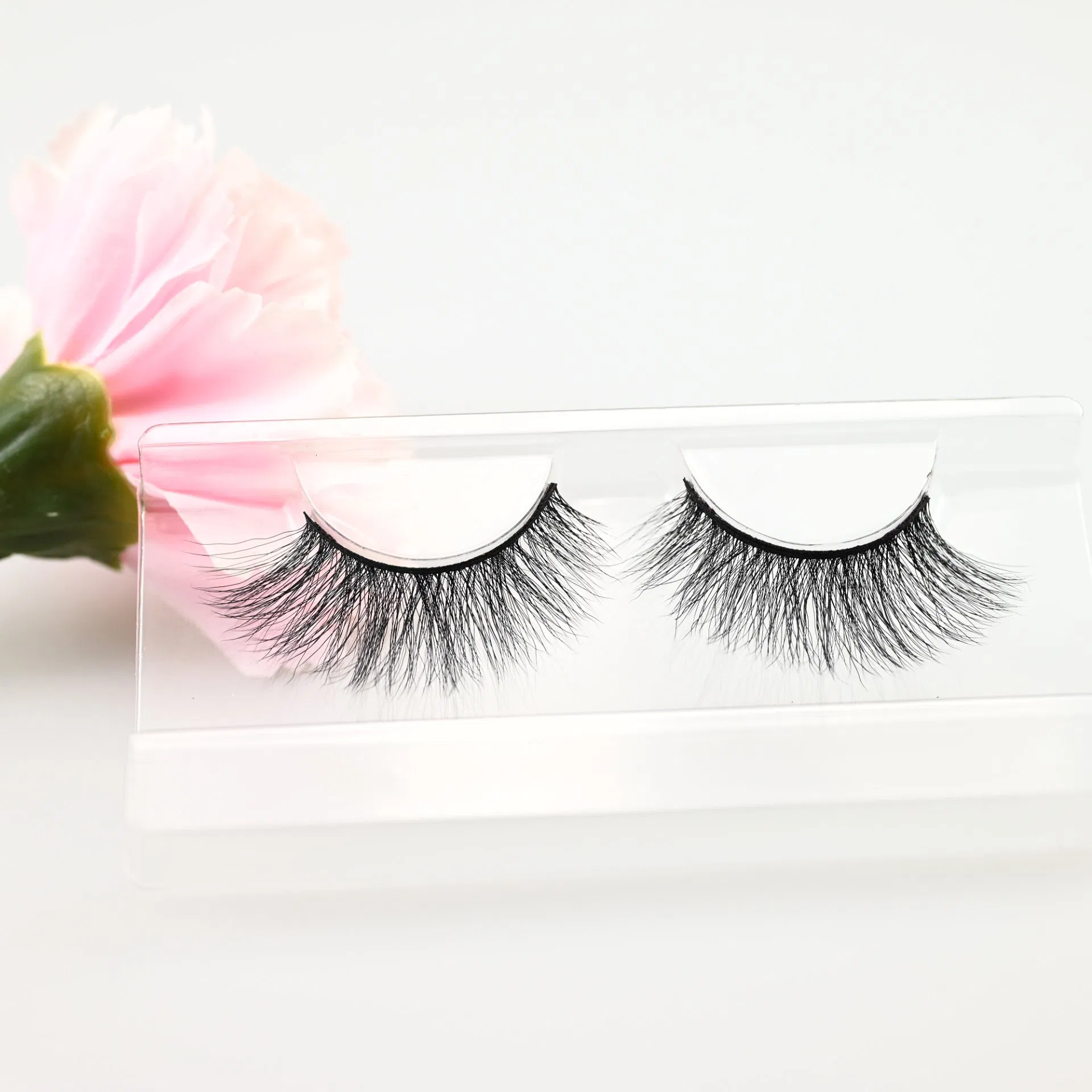 Mt Lashes China Wholesale Full Strip Natural Look Bushy 3D/5D Faux/Silk Mink False Eyelashes