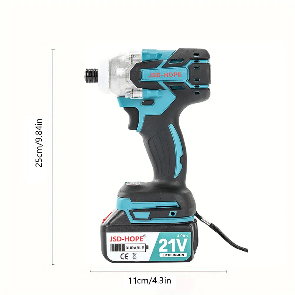 Профессиональная бесщеточная дрель-шуруповерт 18В