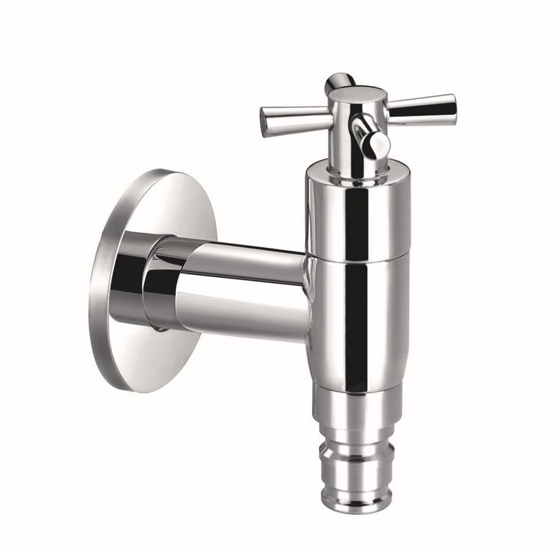 Brass Bib Cock Washing Machine Faucet Cold Water Tap