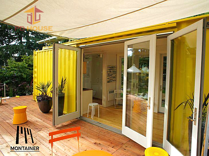 Flat Pack Luxury Prefabricated Apartment Buildings Portable Container House for Camping