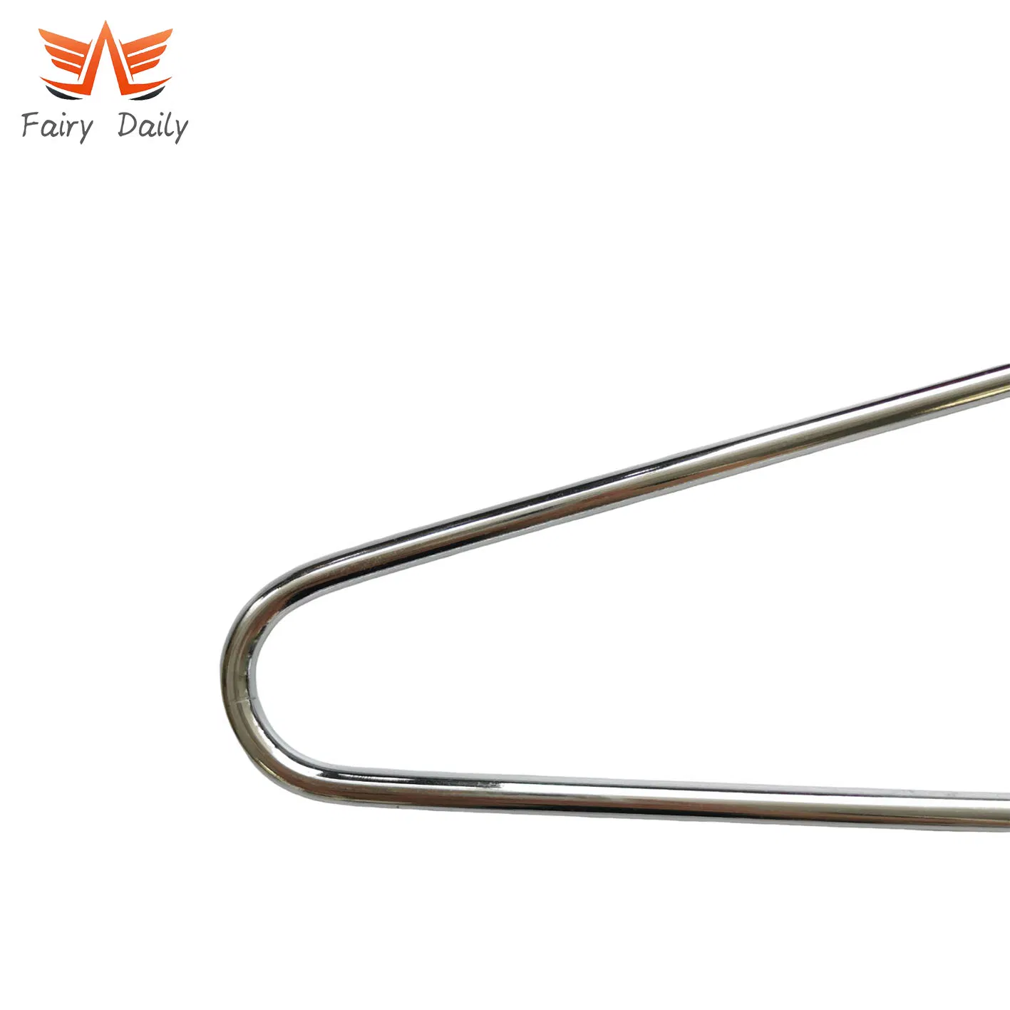 Heavy Duty Metal Wire Clothes Suit Coat Hanger Chrome Finish for Display