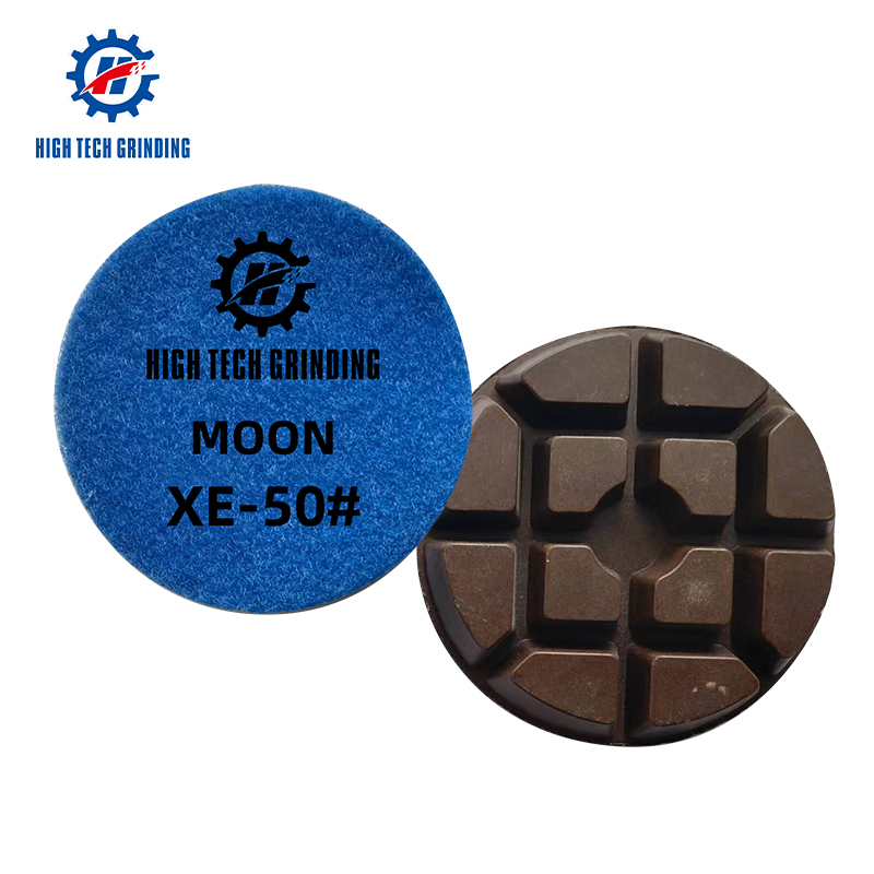 Полировальная головка 3 дюйма для бетона, набор 6 зернистостей