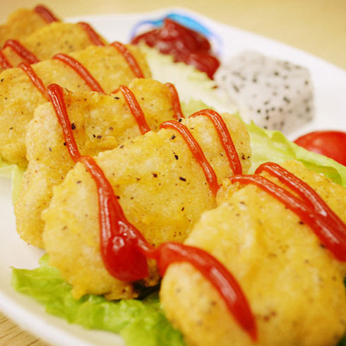 Stainless Steel Commercial Vertical Gas Fryer 1-Tank 2-Basket Fryer for Kitchen Use