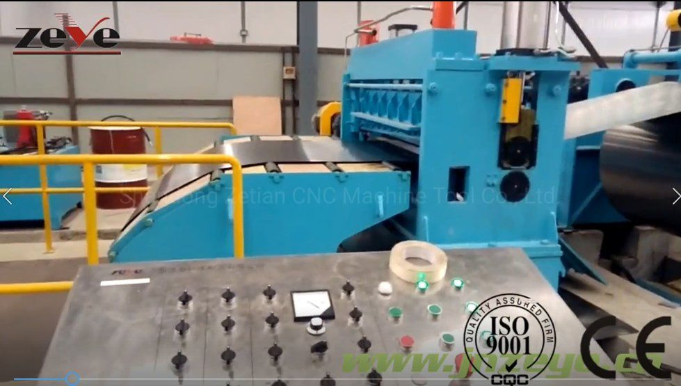 Made in China Aluminum Carbon Steel Cut to Length Line Sheet Slitting Machine