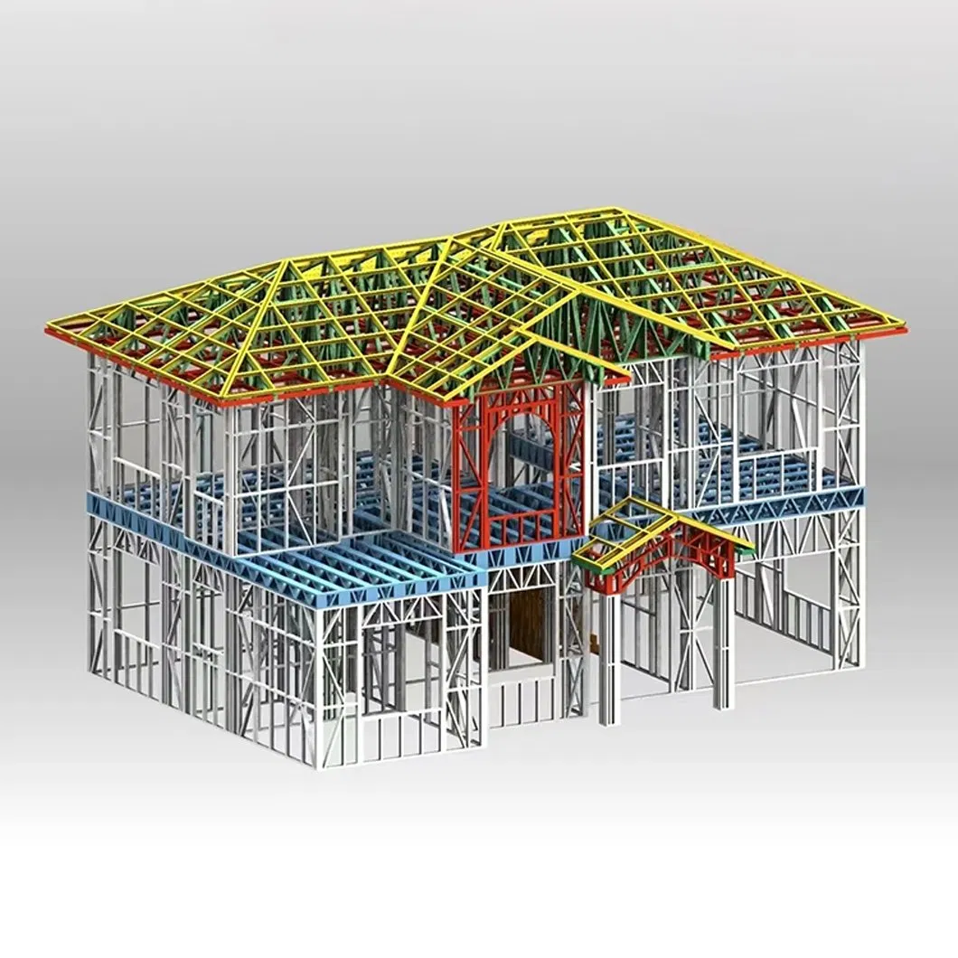 Villa House Prefabricated House Villa Luxury Light Steel House