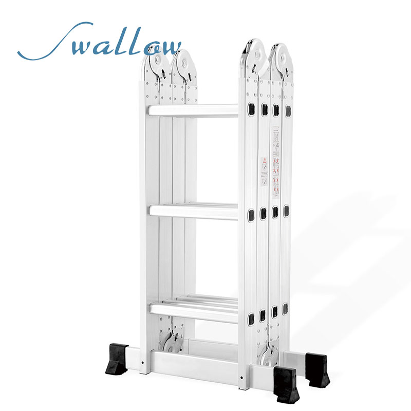 Folding Ladder Aluminium Ladder Multi Purpose Extendable with Platform China