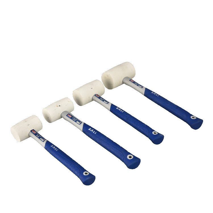 Sali 8oz Rubber with Steel Material White Rubber Hammer
