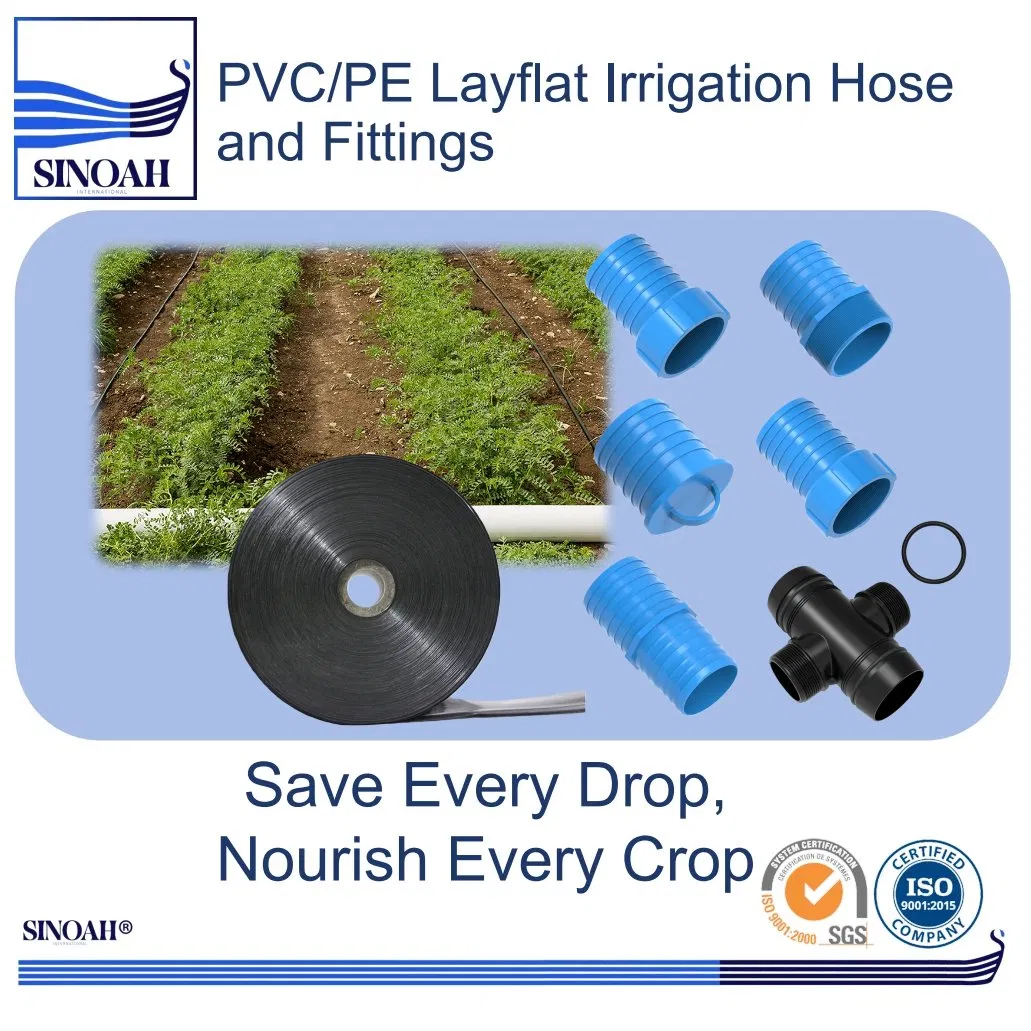 Полиэтиленовая лежачая труба для капельного полива 1.5 Bar