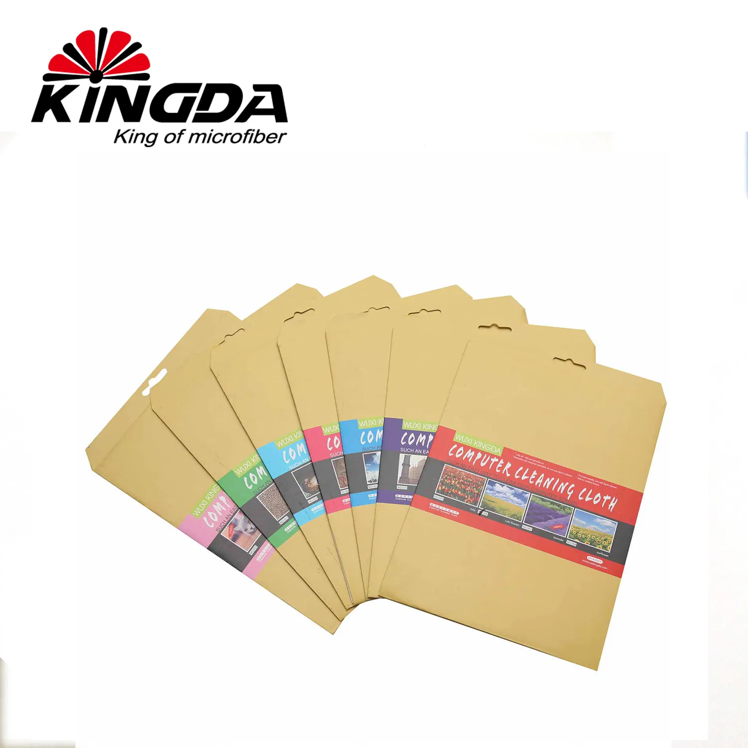 High Quality Senior Microfiber Glasses Wipes Black Lenses Cleaning Cloth