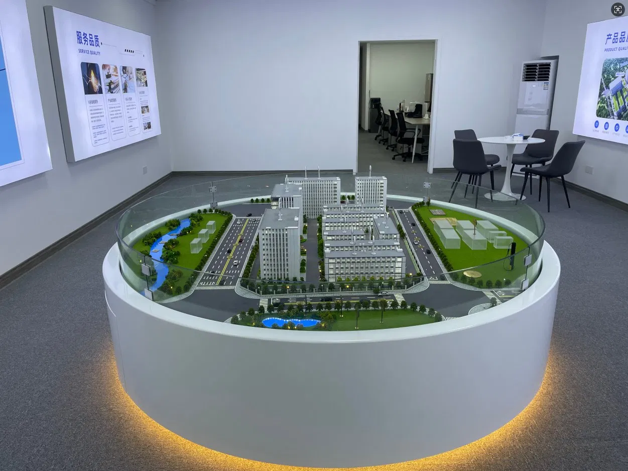 3D Modern Professional Customized Industrial Park Overall Planning Display Sand Table Model