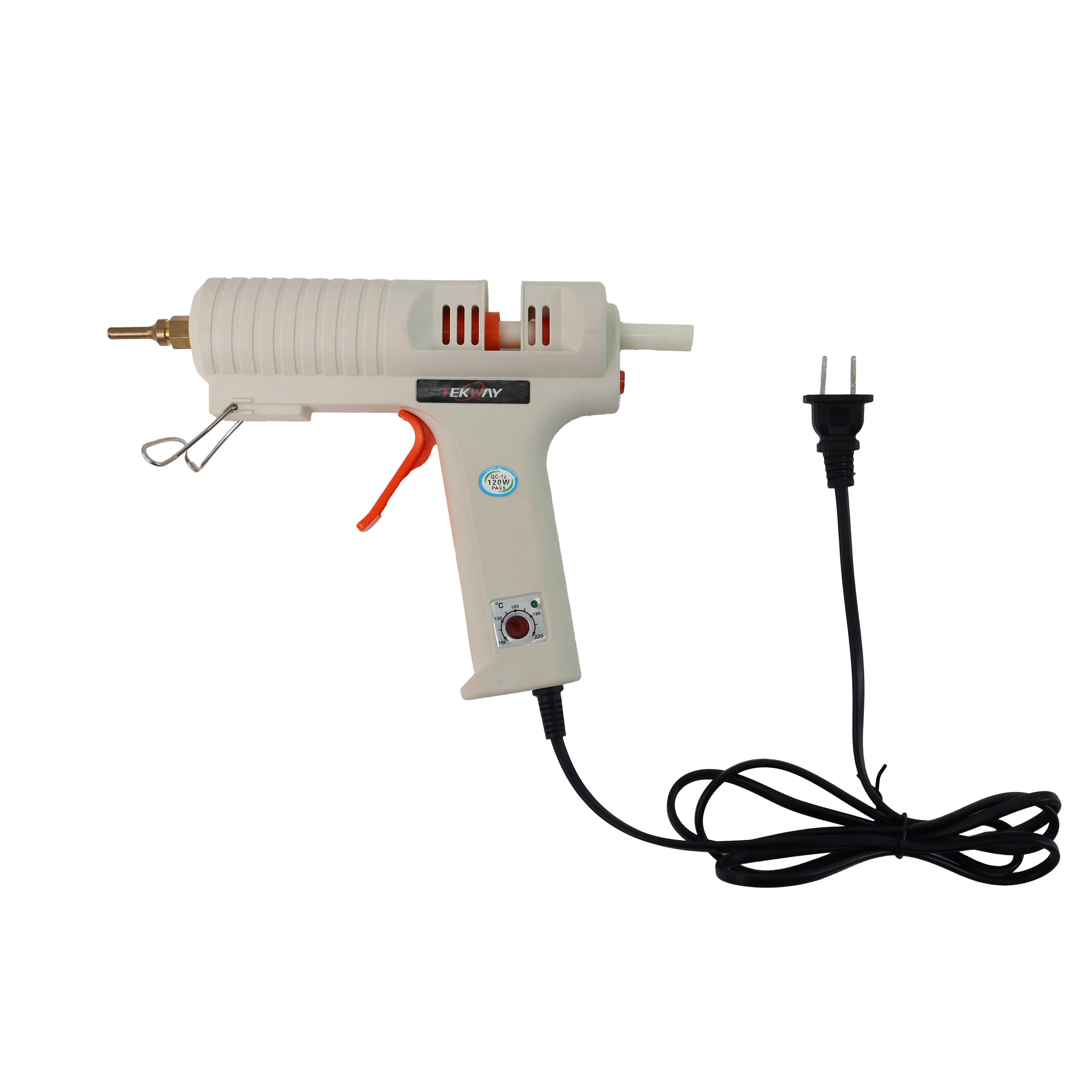 Термоклеевой пистолет CRECRA 100-150W с насадками
