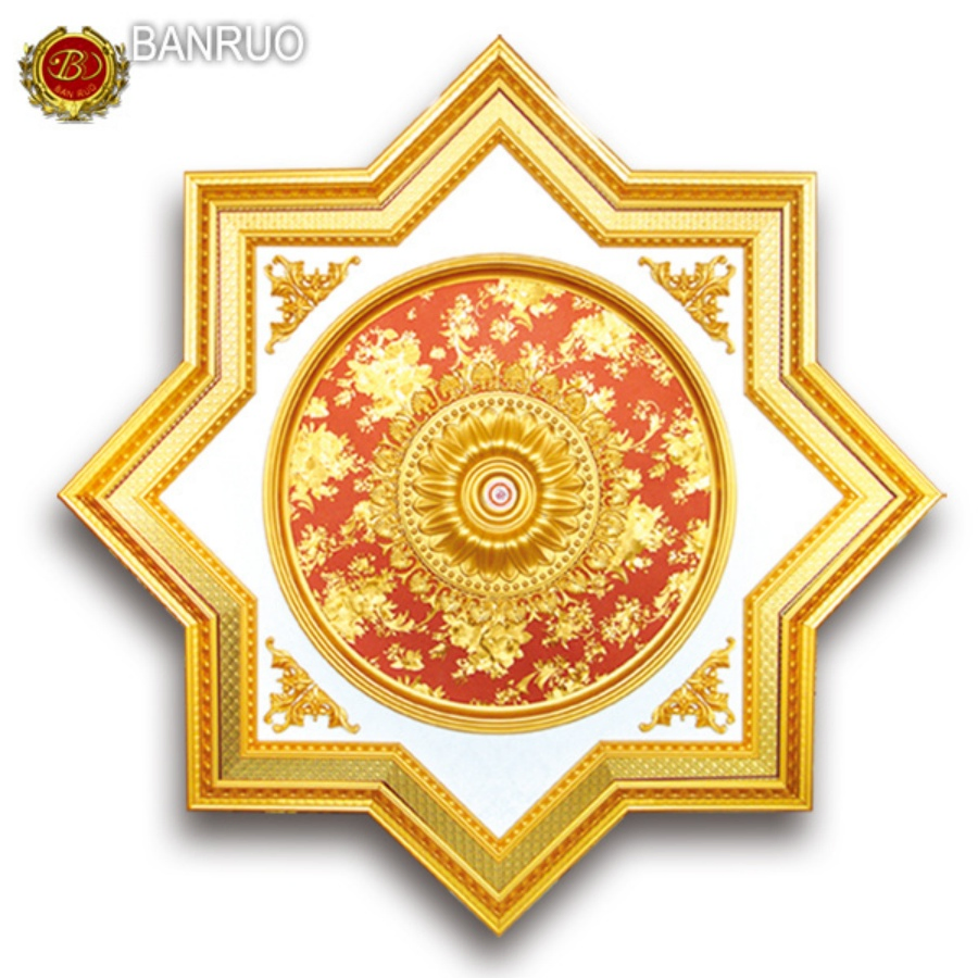 The Most Popular Star Shape Artistic Ceiling Ceiling Medallions