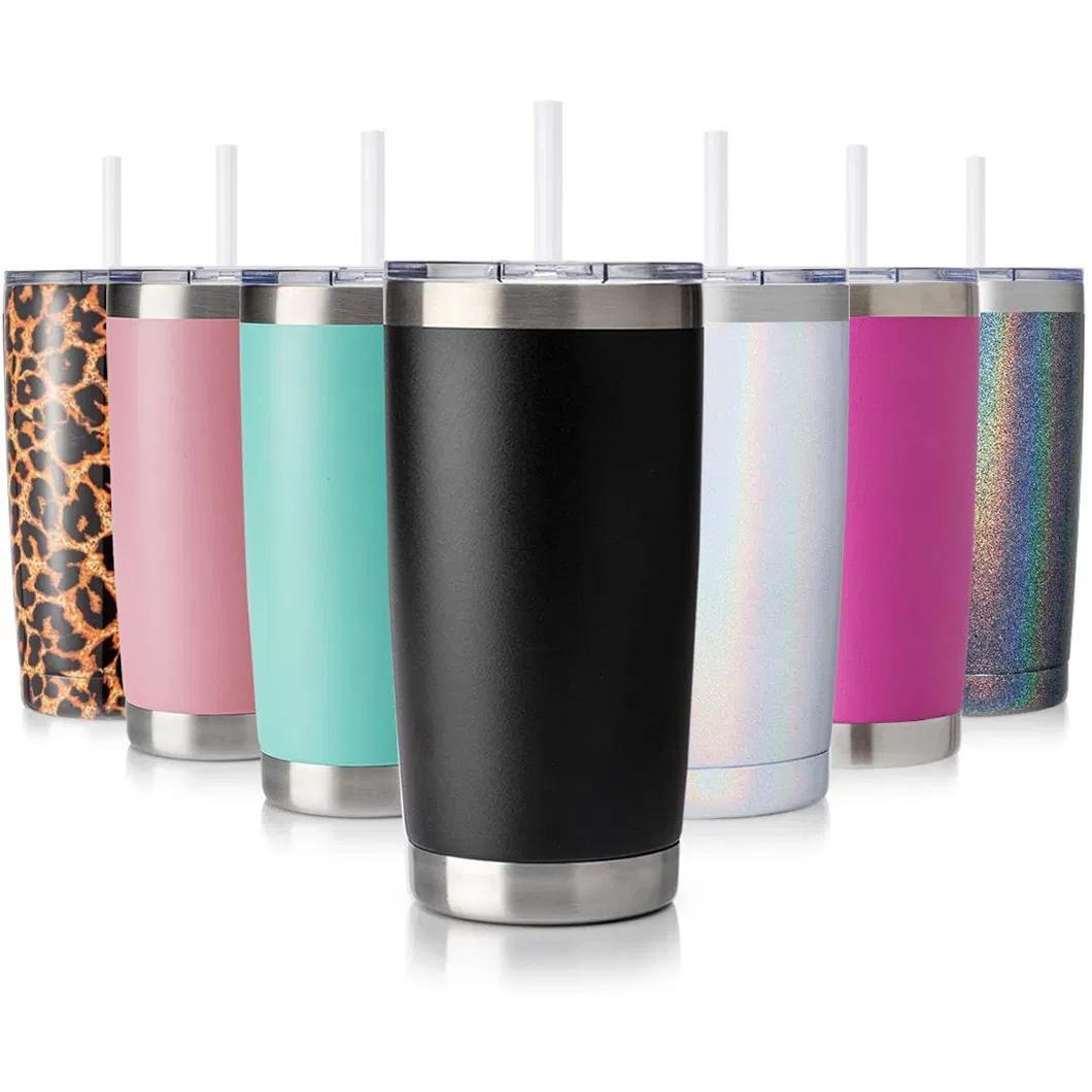 Metal Insulated Keep Cold Party Use Personal Logo Gift Leak-Proof Travel Tumbler