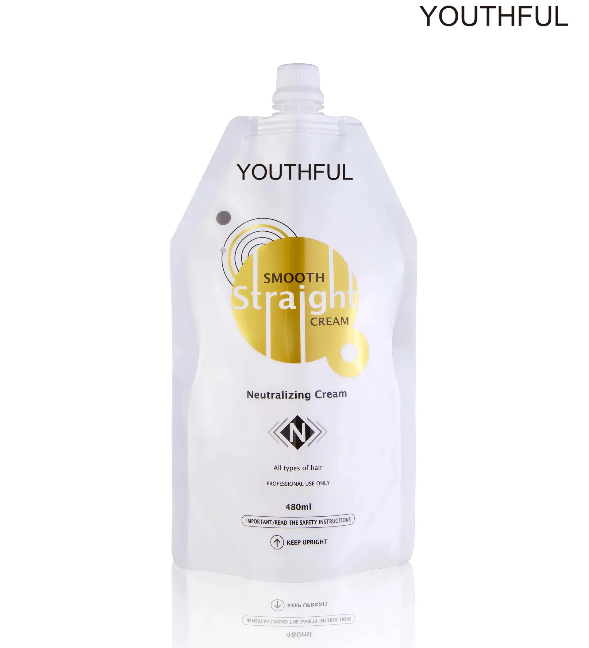 Youthful Hight Quality Hot Sale Hair Straightening Cream Styling Smoothing