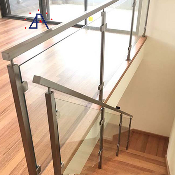 Metal Hand Railing Modern Style Indoor/Outdoor Aluminium Balustrade Railing/ Stair Railing & Dance Floor Indoor Aluminium Handrail
