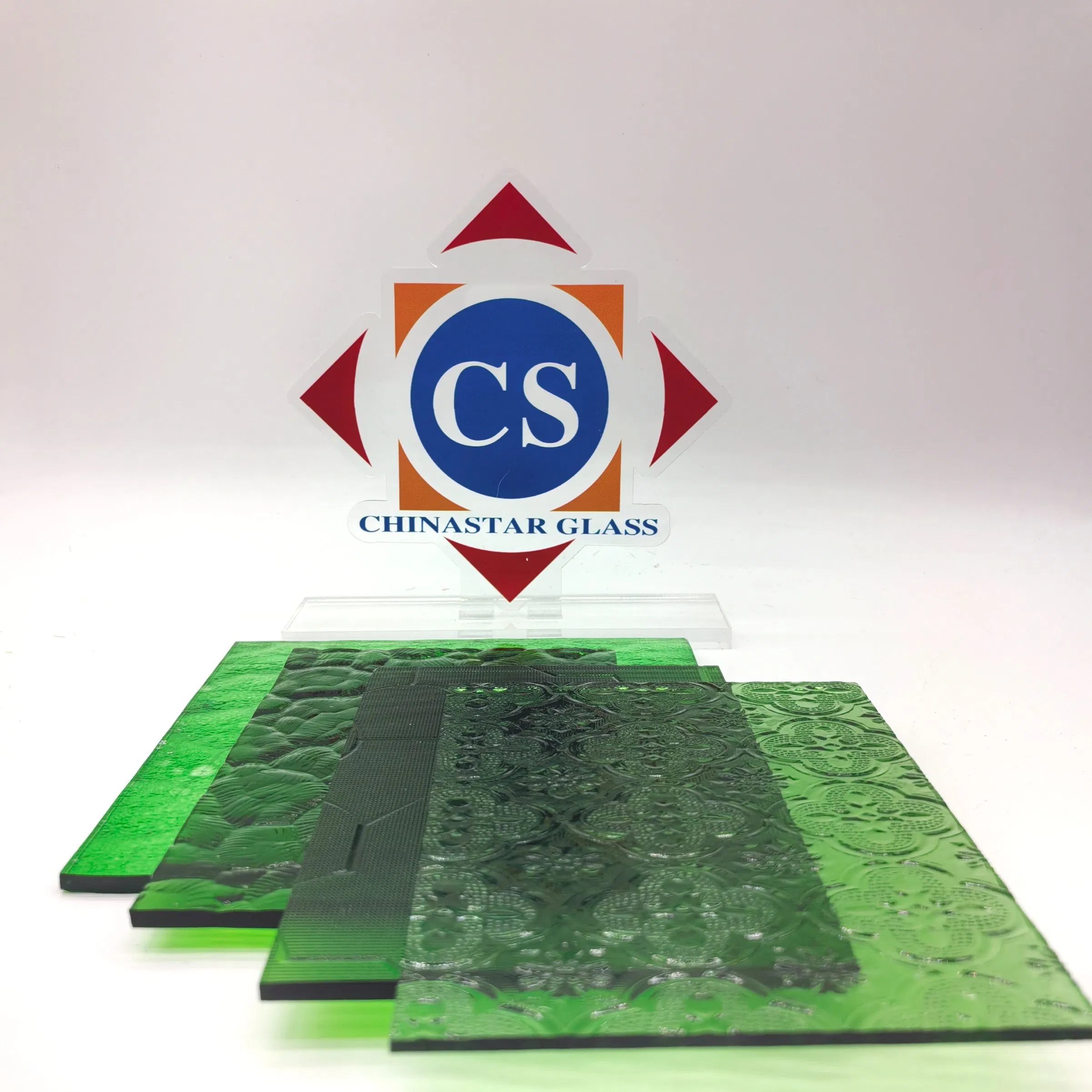 3-6mm/8/10mm High-Quality Green Patterned Glass for Doors/Furniture/Windows/Decoration