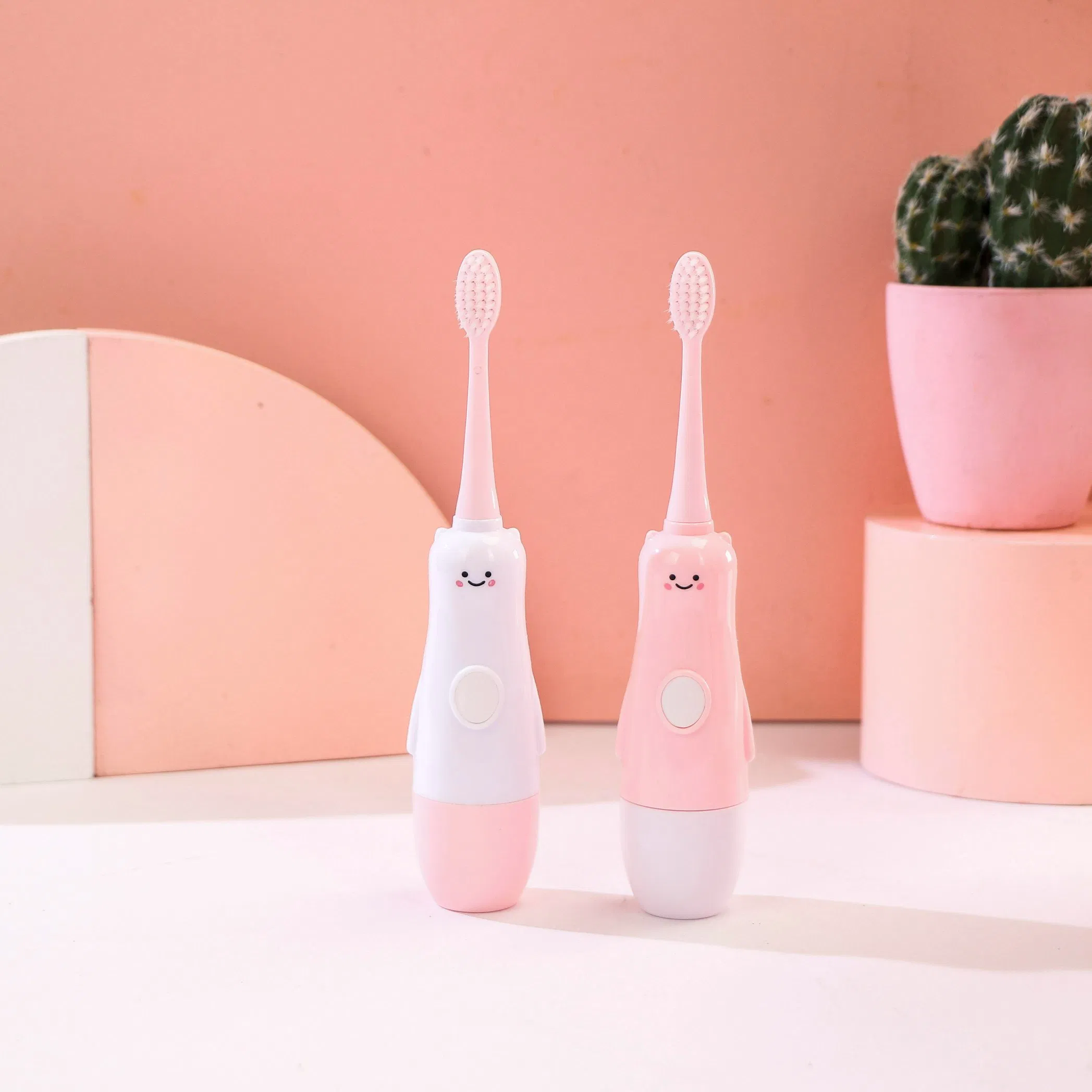 Portable Cute Personalized Care Children Waterproof Colorful Sparkling Kids Electric Toothbrush