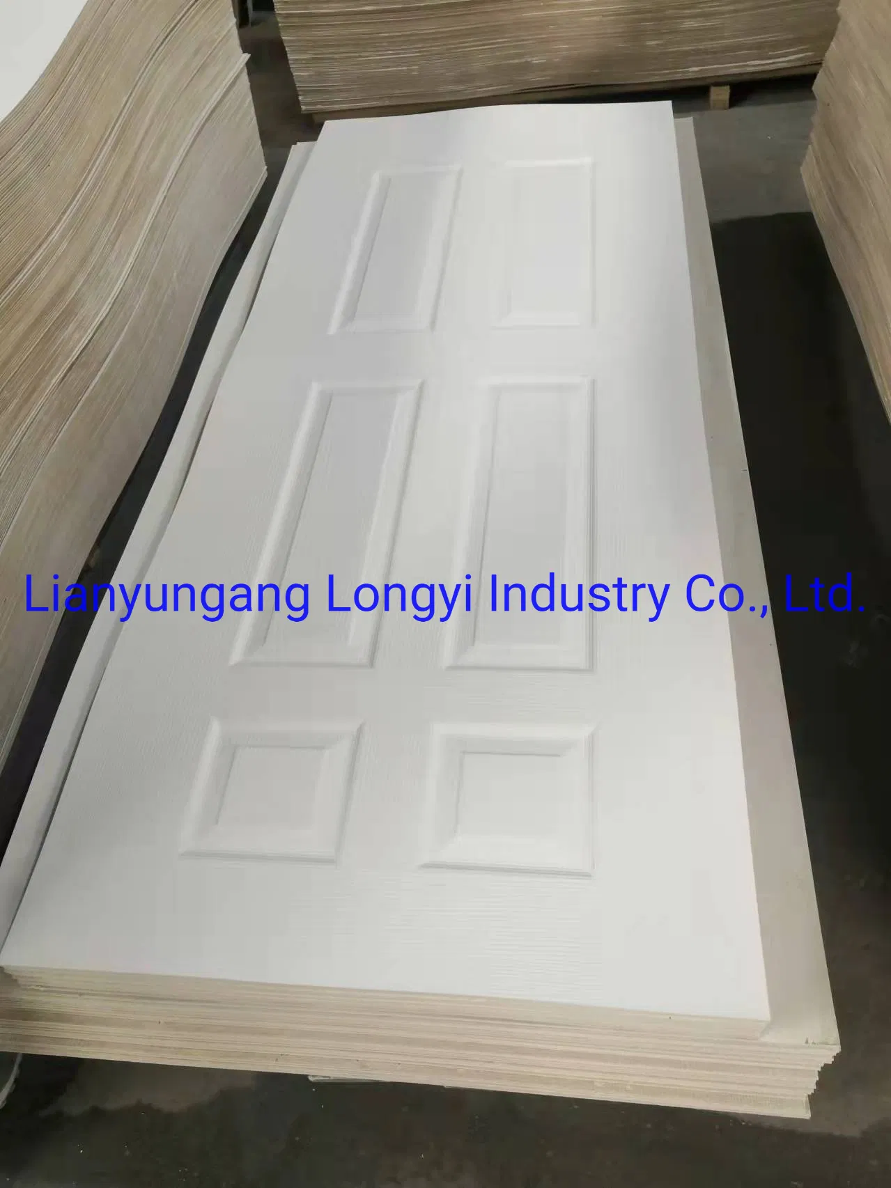 Six Panels White Primer HDF Door Skins 3X1020X2135mm