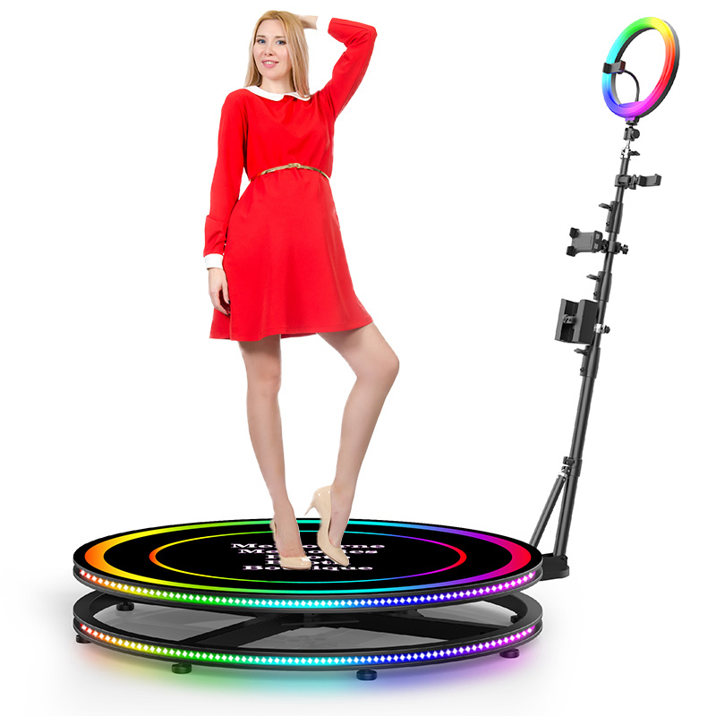 Фотобокс 360° с вращающейся платформой и печатью