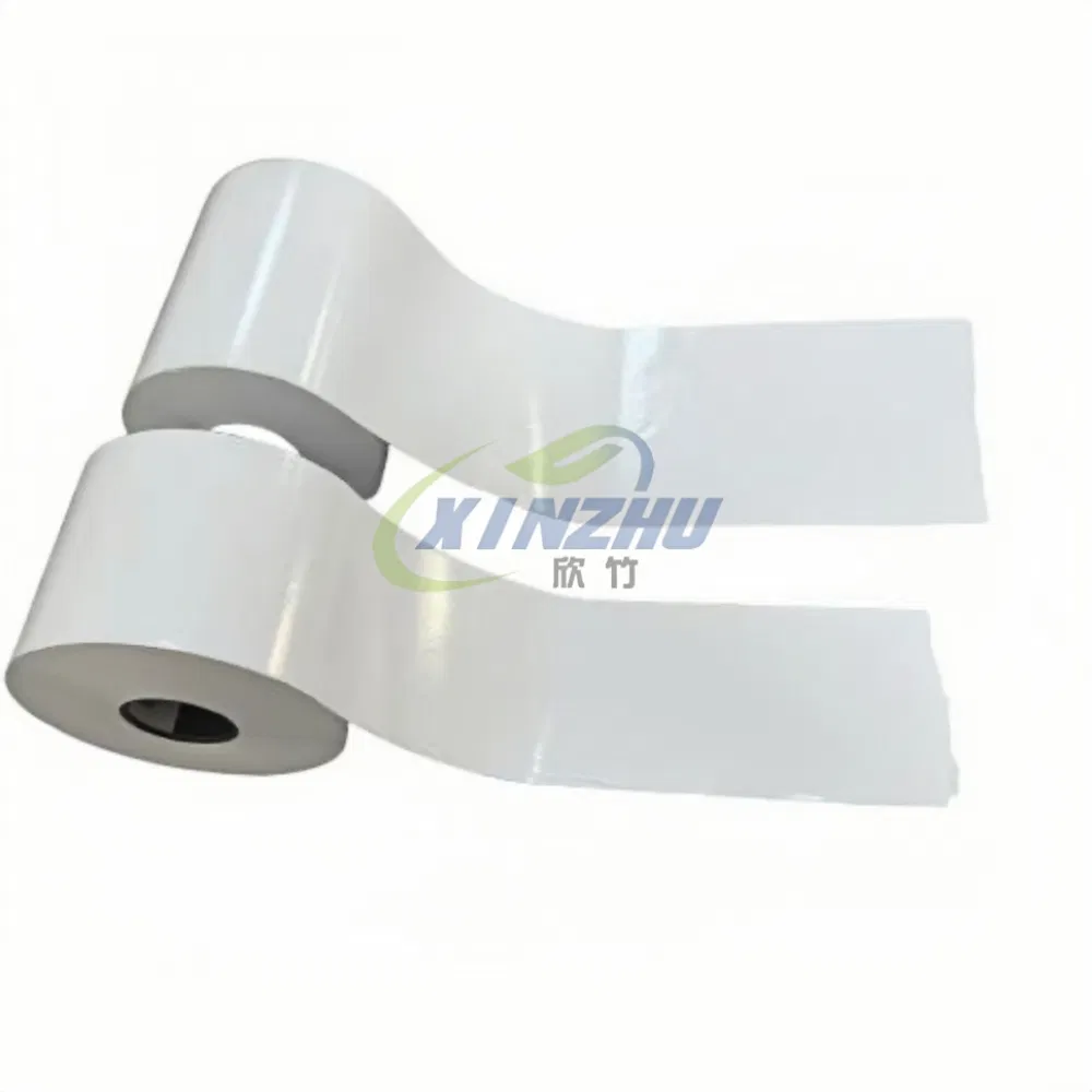 Custom Size Linerless Direct Thermal Adhesive Label Stickers for Supermarket