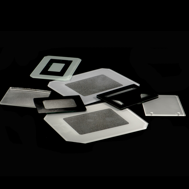 Закаленное стекло для уличного LED-прожектора, 92% светопропускания