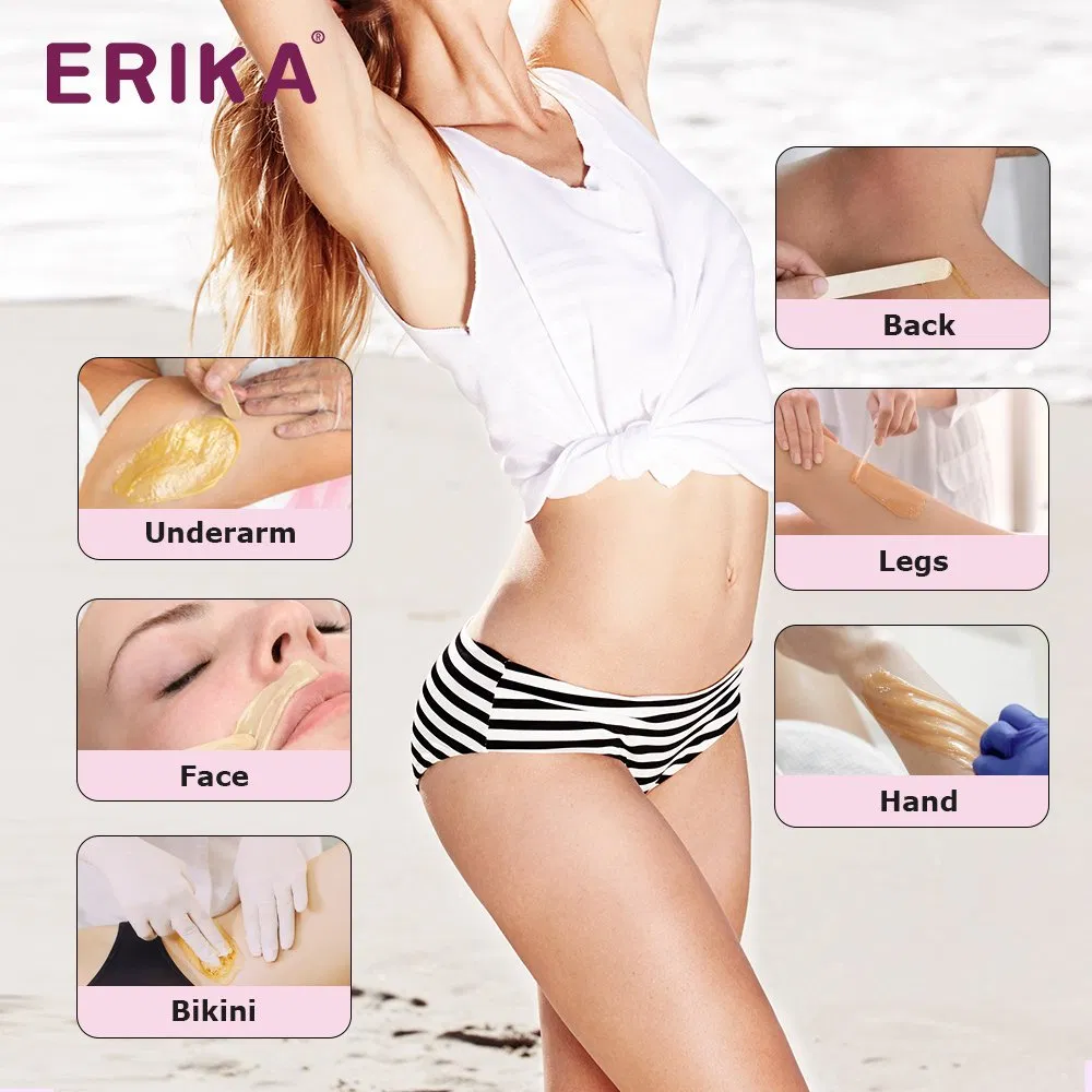 300g Rose Fragrance Hard Wax Beans for Delicate Skin Hair Removal Aromatherapy Inspired Fast Melt Salon Quality