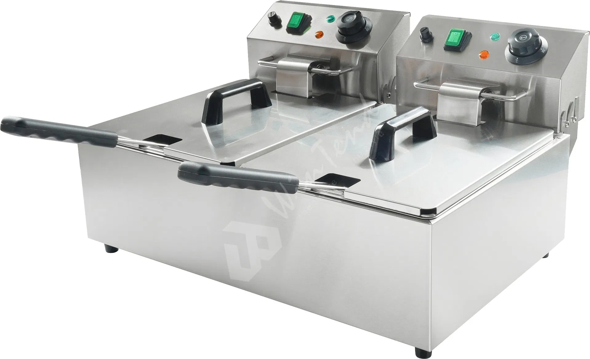 Win Tend Commercial Stainless Steel Electric Deep Fryer for Kitchen